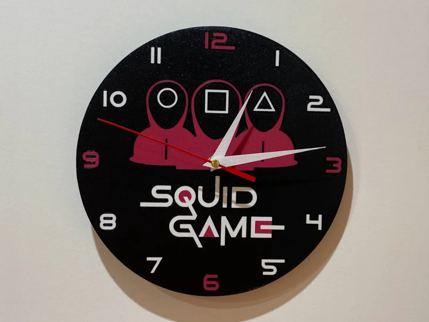 Squid Game Duvar Saati